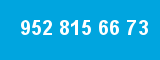 952 815 66 73 952 815 66 73